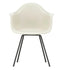 Cadeira de Braços em Plástico Eames DAX / Base Preta